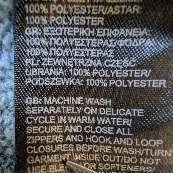 The North Face Crescent Sunset Hooded Full Zip Sweater S Gorpcore Cozy Minimal - Picture 9 of 13